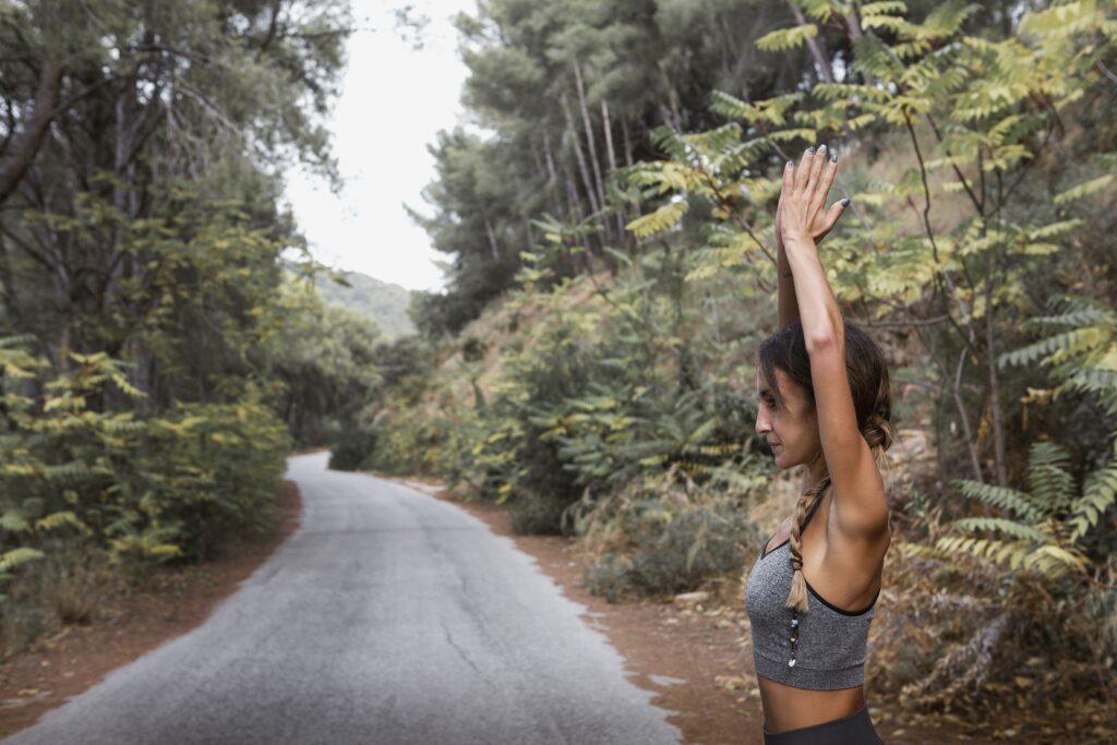 se préparer physiquement avant une marche sportive